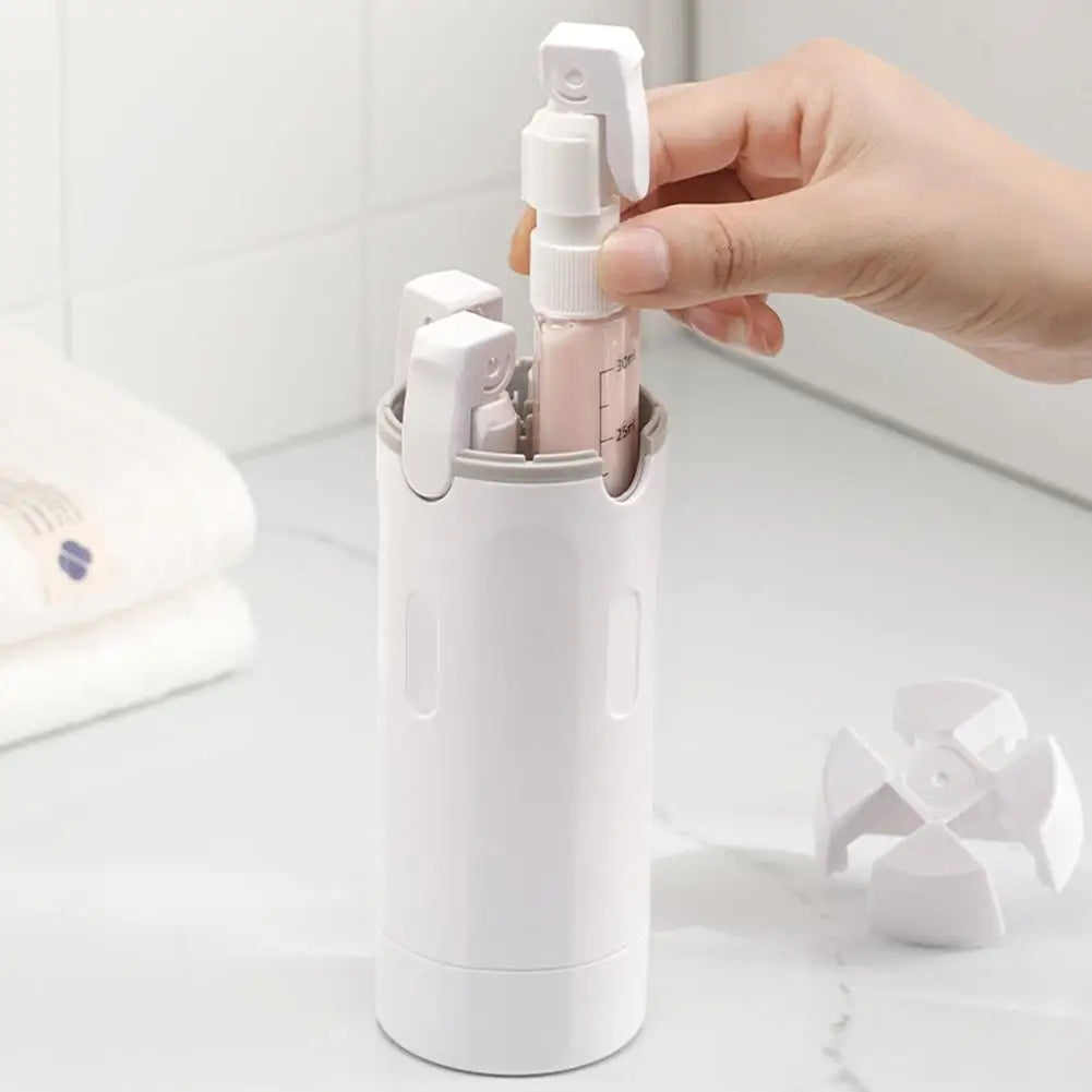Distributeur de lotion de Voyage 4-en-1